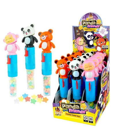 Beardy Panda & Friends Candy Cane Toys 5g