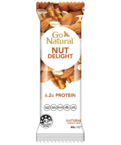 Go Natural Nut Delight Energy Bar 40g