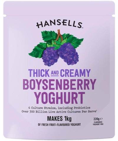 Hansells Thick & Creamy Boysenberry Yoghurt 220g