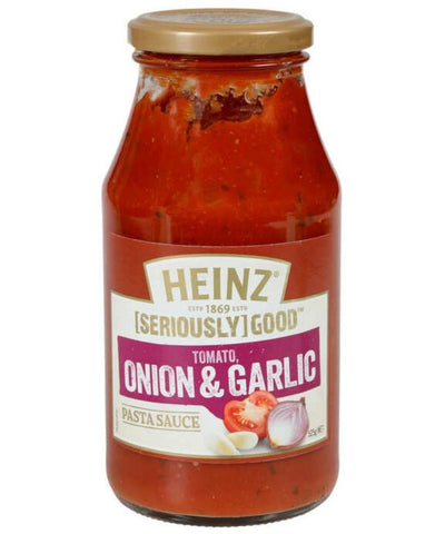 Heinz Tomato, Onion & Garlic Pasta Sauce 525g
