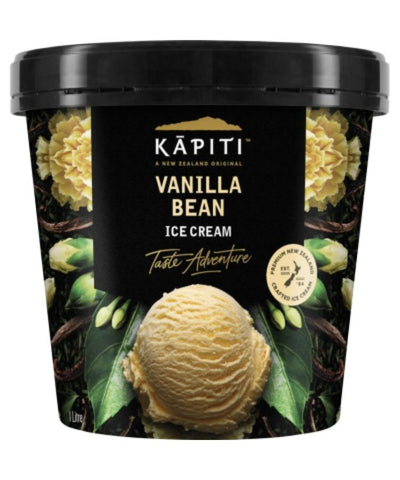 Kapiti Ice Cream Vanilla Bean 1L