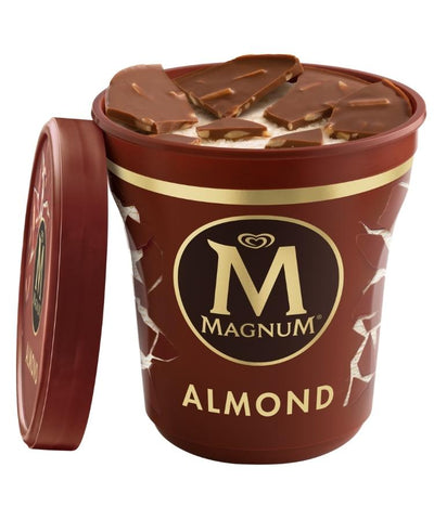 Magnum Ice Cream Tub Almond 440ml