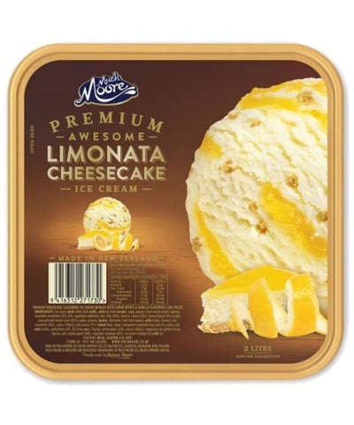 Much Moore Ice Cream Awesome Limonata Cheesecake 2L