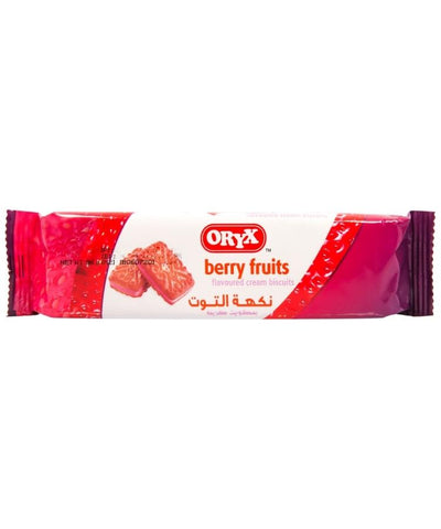 Oryx Cream Biscuits Berry Fruits 86g