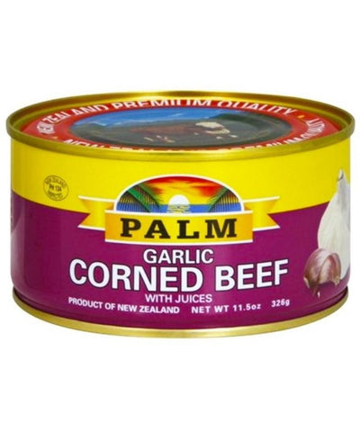 Palm Garlic Corned Beef 326g