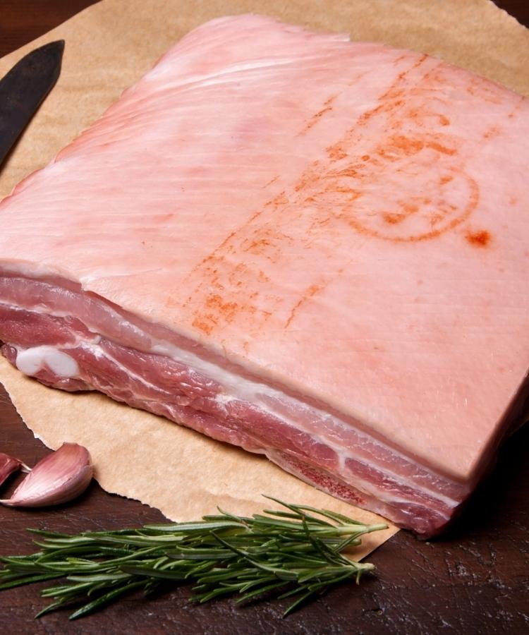 Pork Belly Boneless Rind On Per Kg (average 2Kg)