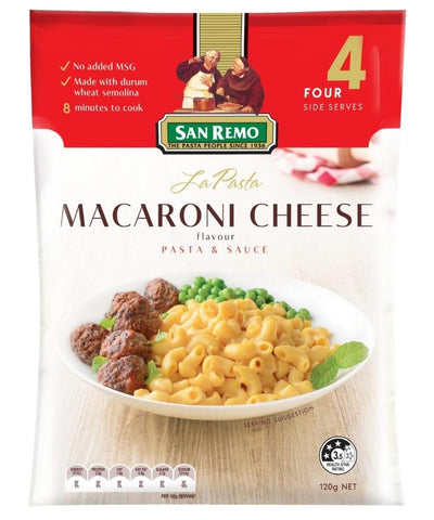 San Remo La Pasta Macaroni Cheese 120g