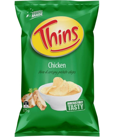 Thins Potato Chips Chicken 175g