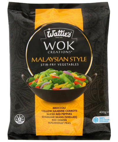 Watties Wok Creations Malaysian Style Stir Fry Vegetables 400g