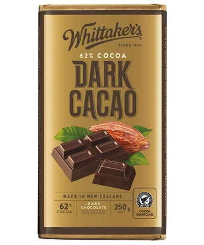 Whittakers Dark Cacao 250g