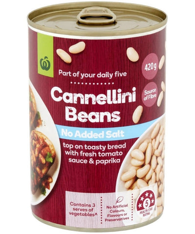 Woolworths Cannellini Beans 420g