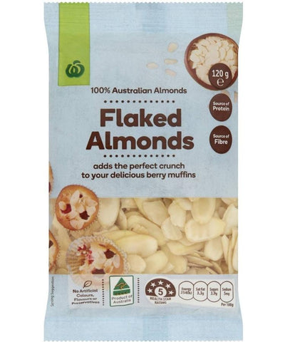 Woolworths Flaked Almonds 120g