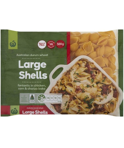 Woolworths Large Shells 500g