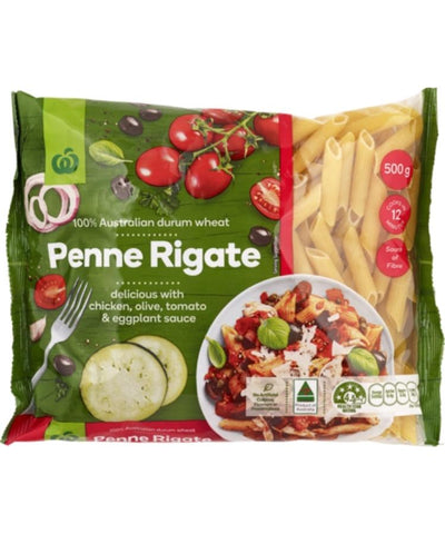 Woolworths Penne Rigate 500g