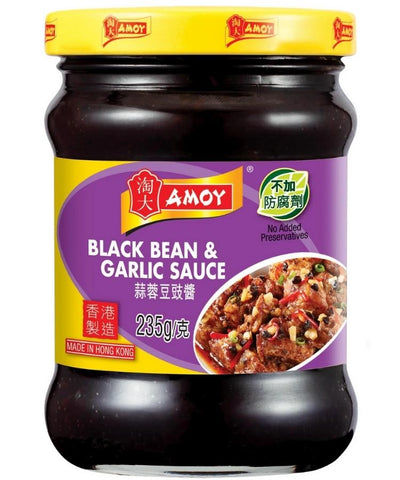 Amoy Black Bean & Garlic Sauce 235g