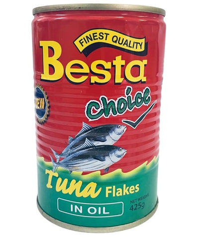 Besta Choice Tuna Flakes In Oil 425g
