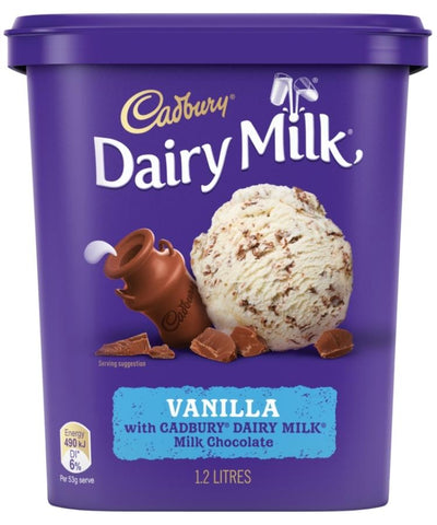 Cadbury Ice Cream Vanilla 1.2L