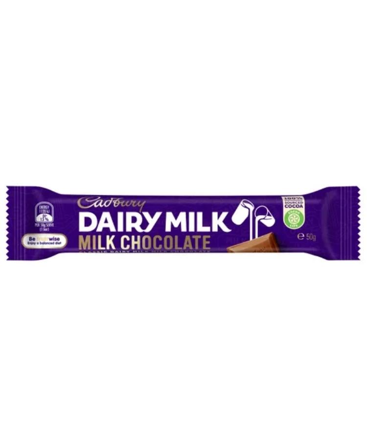 Cadbury Milk Chocolate 50g