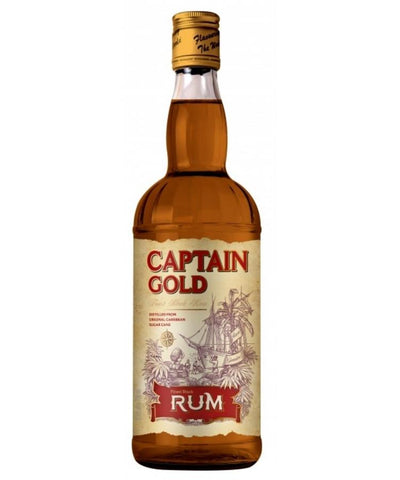 Captain Gold Dark Rum 1L