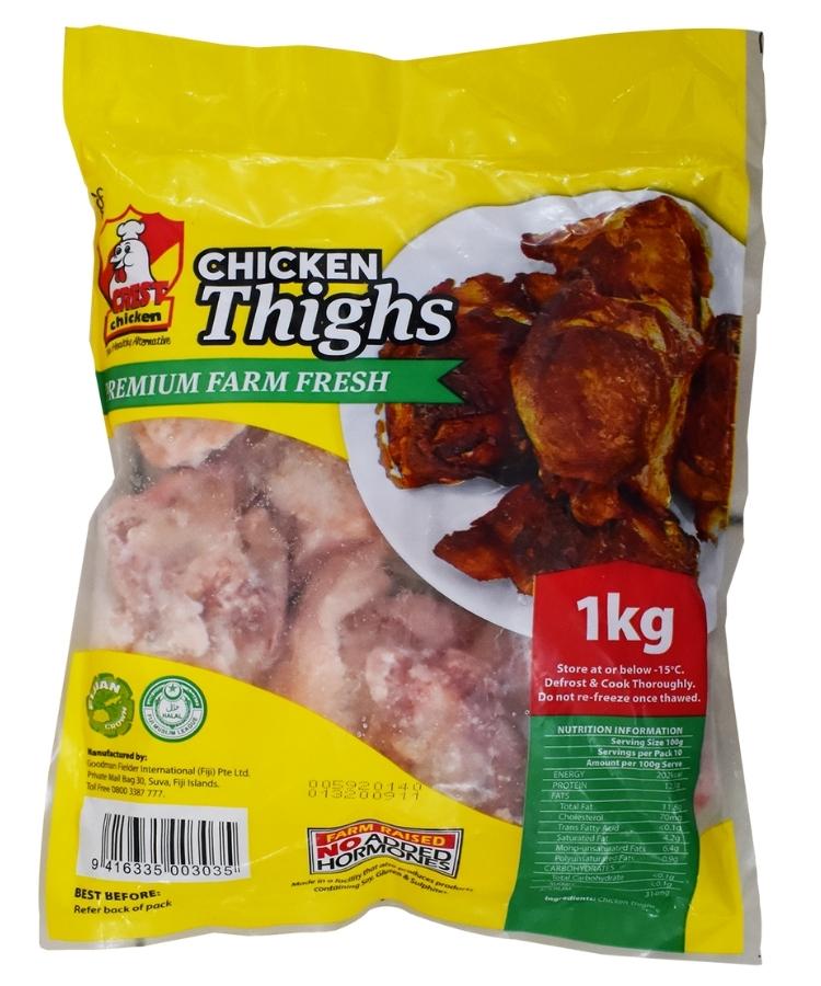 Crest Chicken Thighs 1Kg