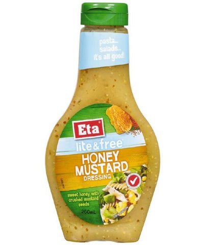 ETA Lite & Free Honey Mustard Dressing 250ml