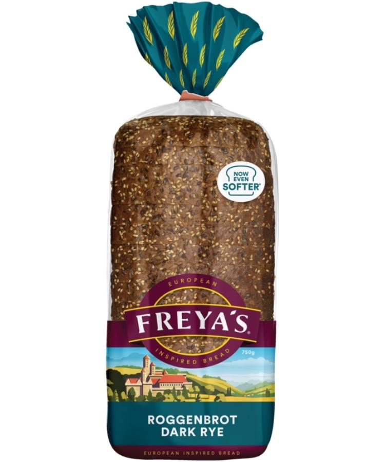Freya's Roggenbrot Dark Rye Bread 750g