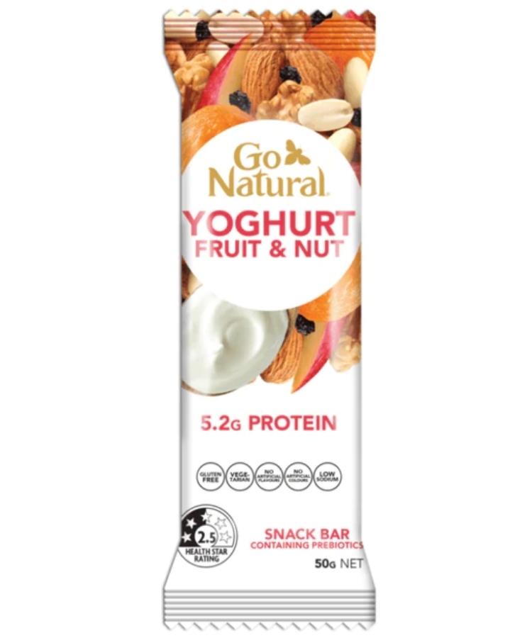 Go Natural Yoghurt Fruit & Nut Snack Bar 50g