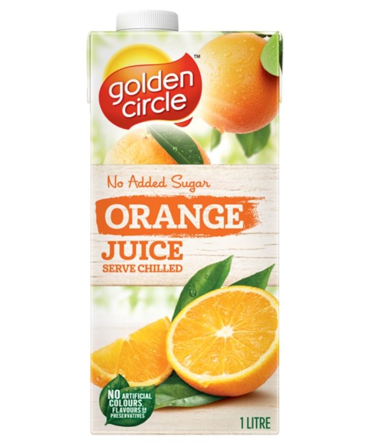 Golden Circle Orange Juice No Sugar 1L