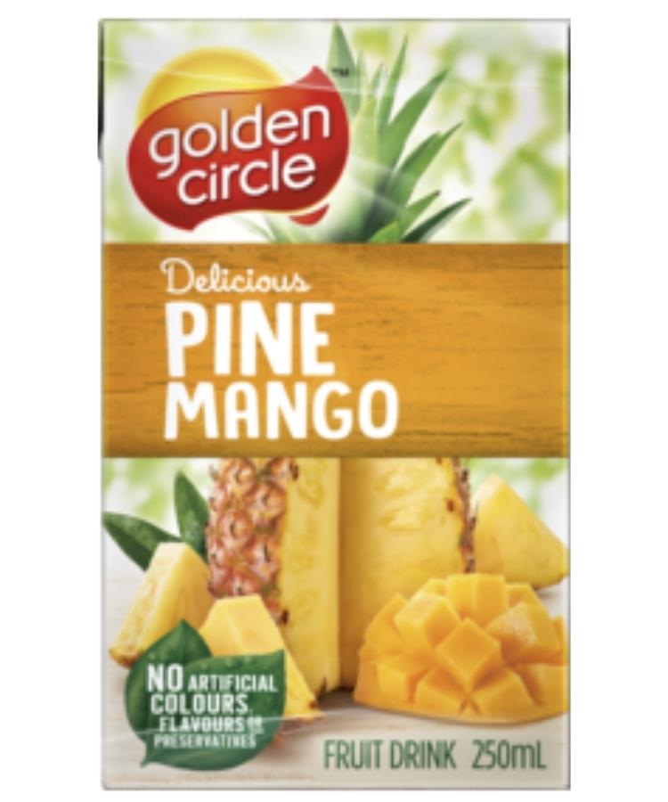 Golden Circle Pine Mango Juice 250ml