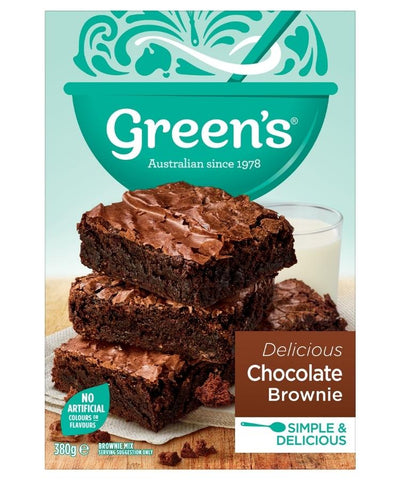 Greens Delicious Chocolate Brownie Mix 380g