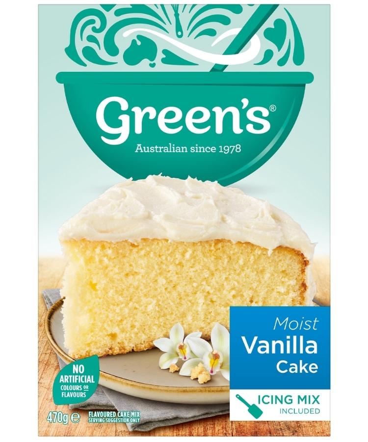 Greens Moist Vanilla Cake Mix 470g