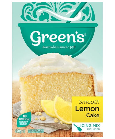 Greens Smooth Lemon Cake Mix 470g