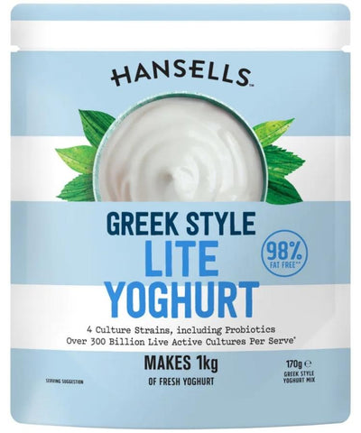 Hansells Greek Style Lite Yoghurt 190g