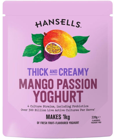 Hansells Thick & Creamy Mango Passion Yoghurt 220g