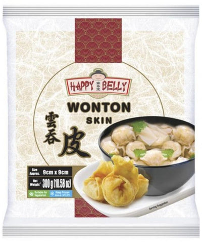 Happy Belly Wonton Skin 9cm