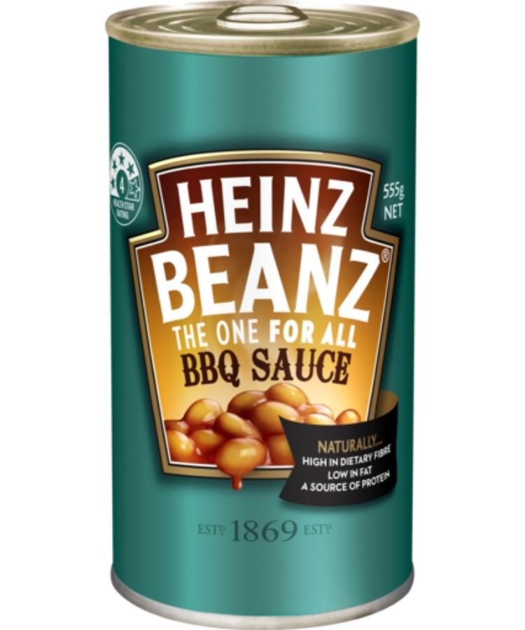 Heinz Beanz in BBQ Sauce 555g