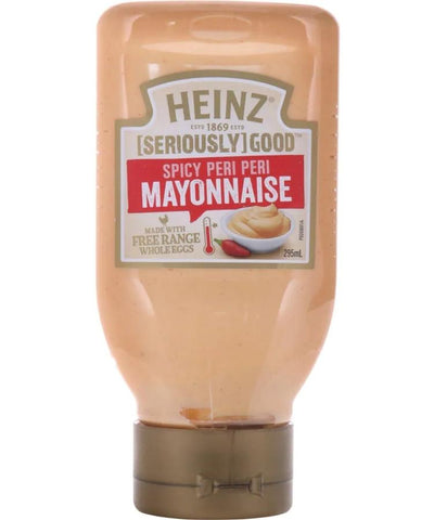 Heinz Mayonnaise Spicy Peri Peri Squeeze 295ml