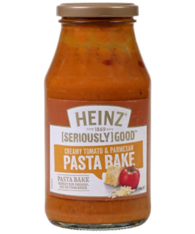 Heinz Pasta Bake Creamy Tomato & Parmesan Pasta Sauce 500g