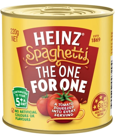 Heinz Spaghetti in Tomato Sauce 220g