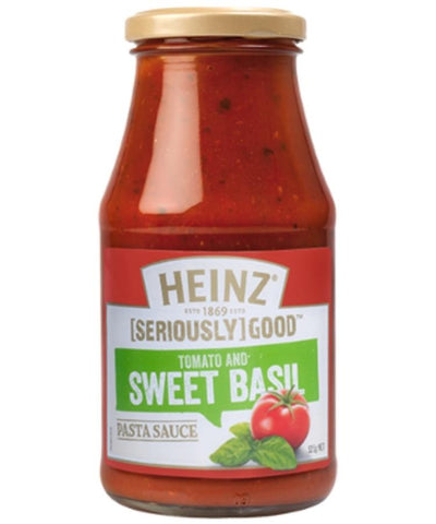 Heinz Tomato & Sweet Basil Pasta Sauce 525g
