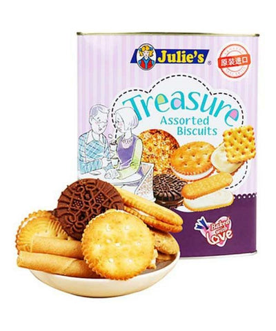 Julies Treasure Assorted Biscuits 530g