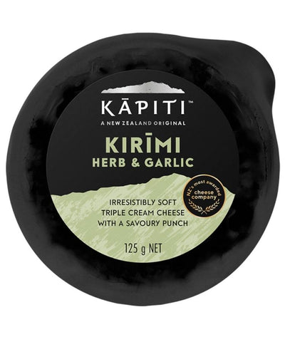 Kapiti Kirimi Herb & Garlic Triple Cream Cheese 125g