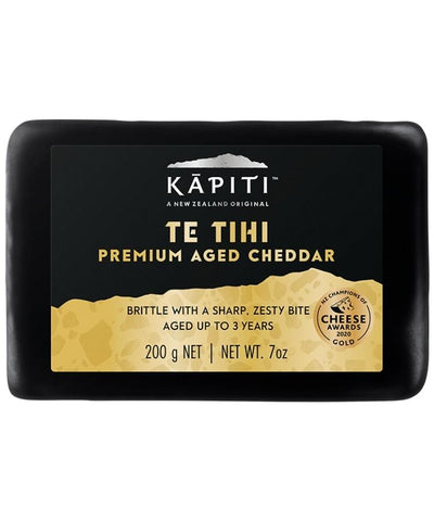 Kapiti Te Tihi Premium Aged Cheddar Cheese 200g