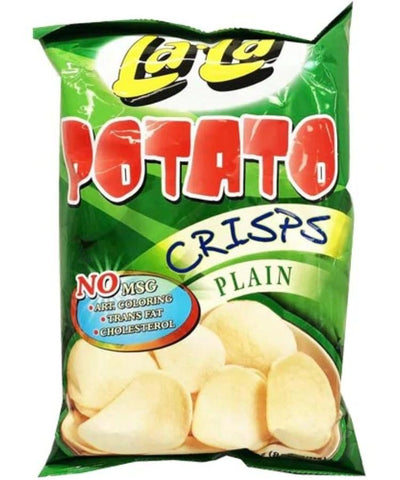 Lala Potato Crisps Plain 85g