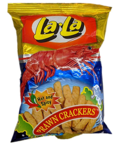 Lala Prawn Crackers Hot & Spicy 60g
