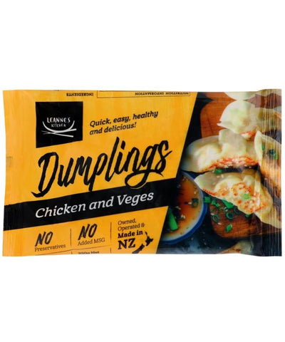 Leeannes Kitchen Chicken & Veges Dumplings 1Kg
