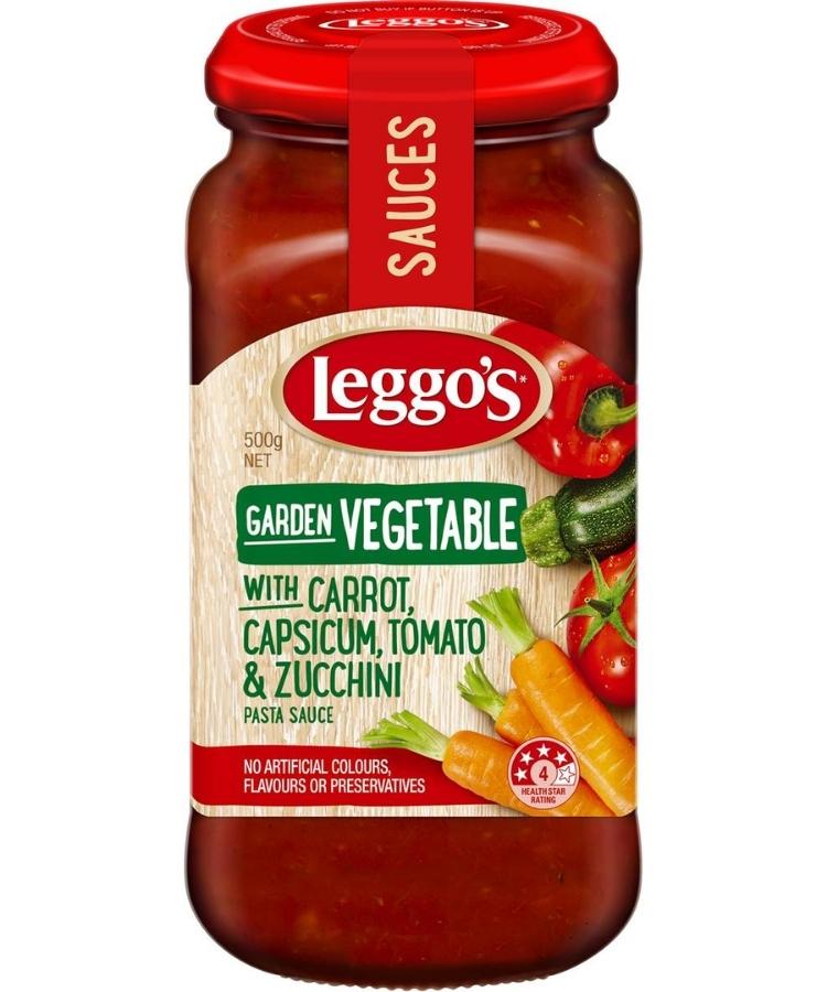 Leggo's Garden Vegetable Pasta Sauce 500g
