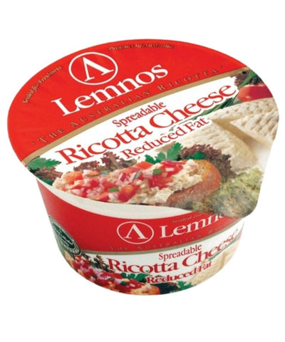 Lemnos Spreadble Ricotta Cheese Reduced Fat 250g