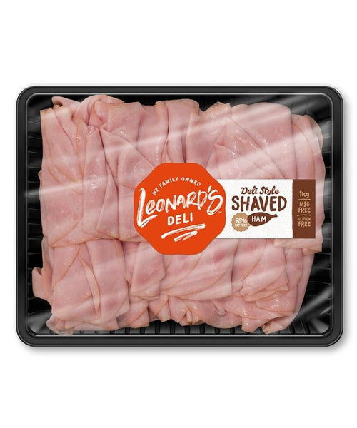 Leonards Deli Style Shaved Ham 1Kg