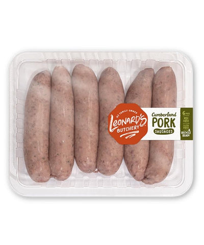 Leonards Pork Sausages 6's
